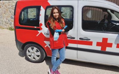 Bárbara, colabora en Cruz Roja durante la crisis del Covid-19