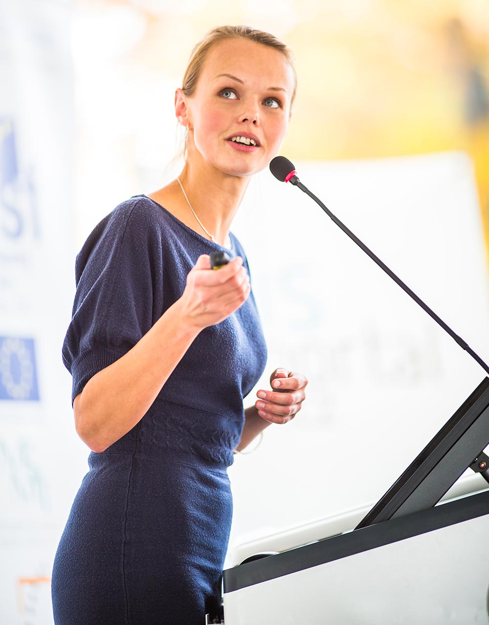 Präsentation halten