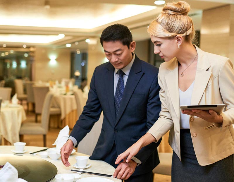 set the table before the event