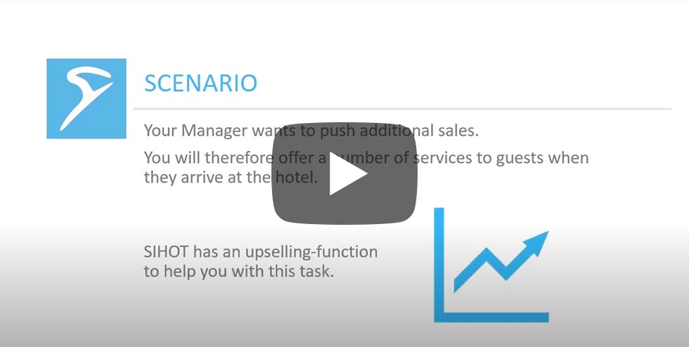 SIHOT Upselling