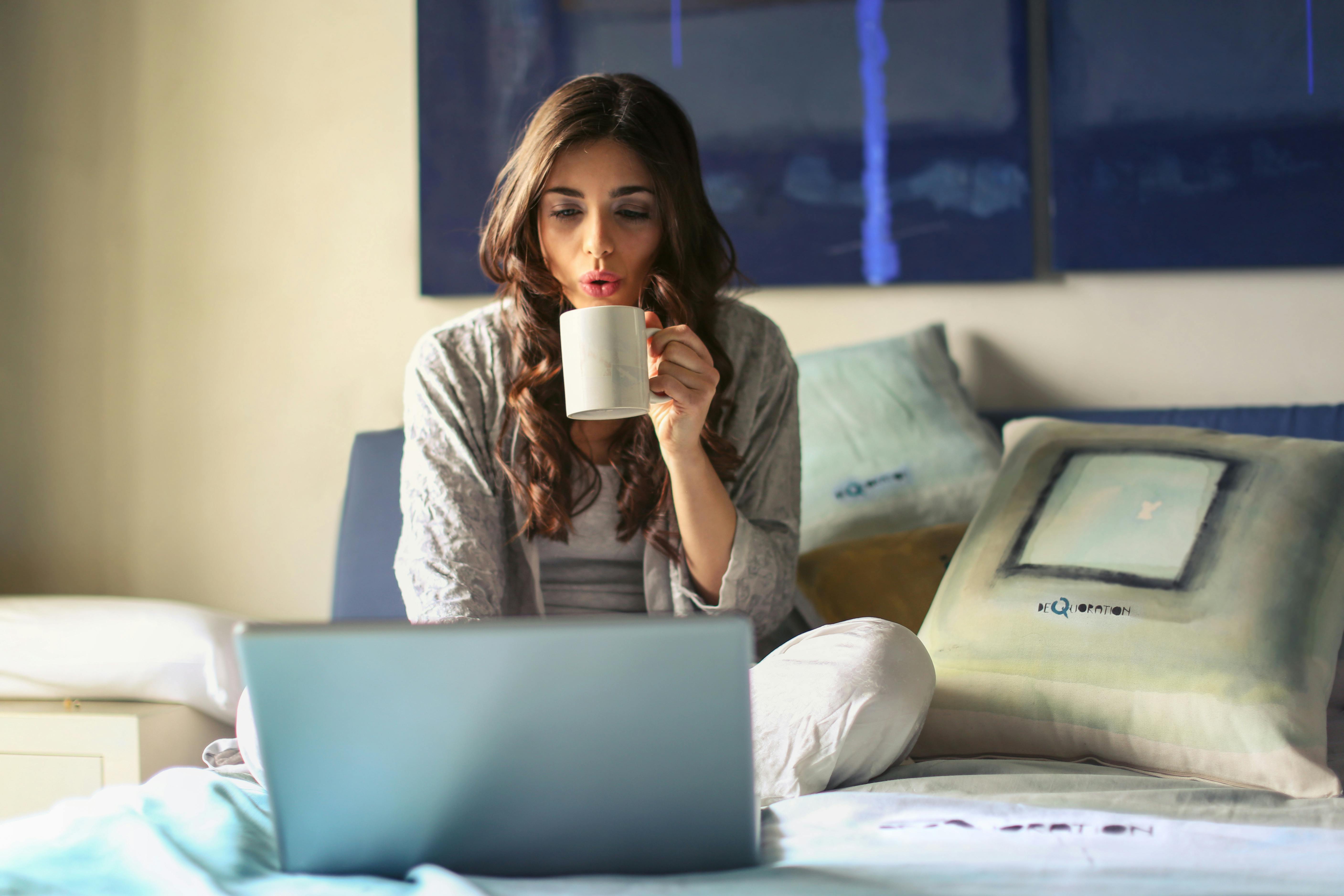 woman at the laptop woman at the laptop